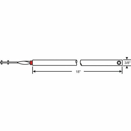 STRYBUC 18in Tilt Tube Balance 83-18R